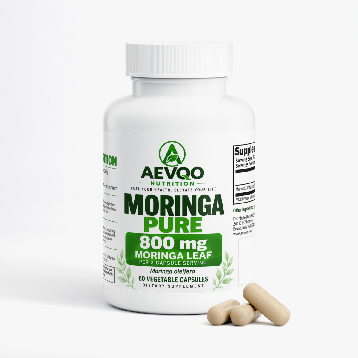 AEVQO Moringa Pure 800 mg