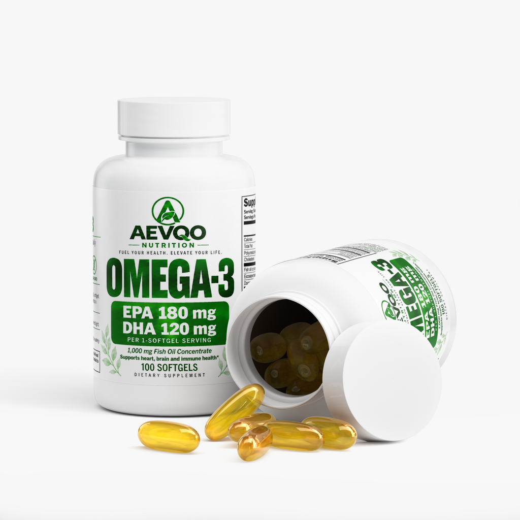 AEVQO Omega-3 EPA 180mg + DHA 120mg