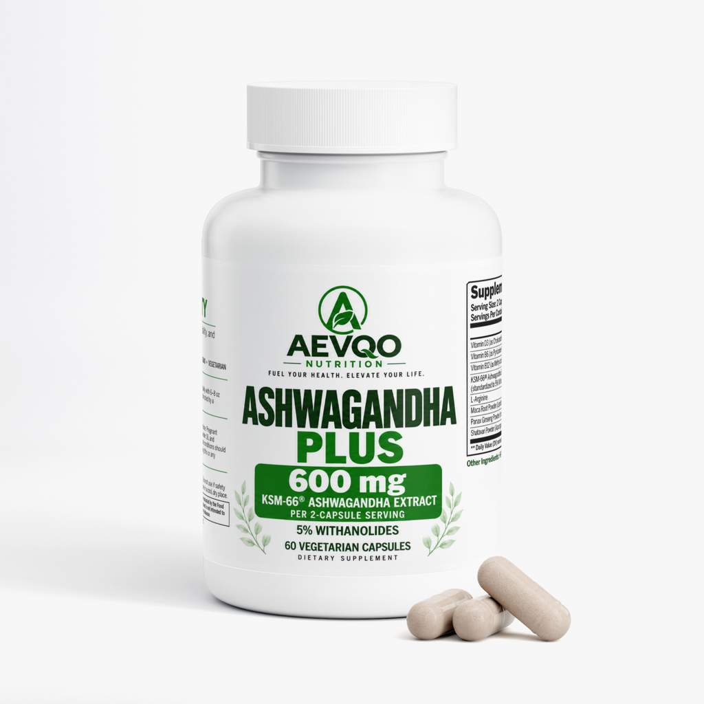 AEVQO Ashwagandha Plus 600 mg