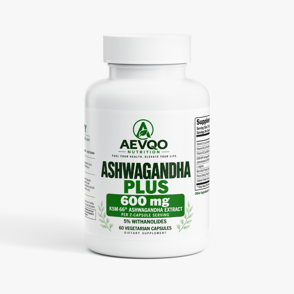 AEVQO Ashwagandha Plus 600 mg
