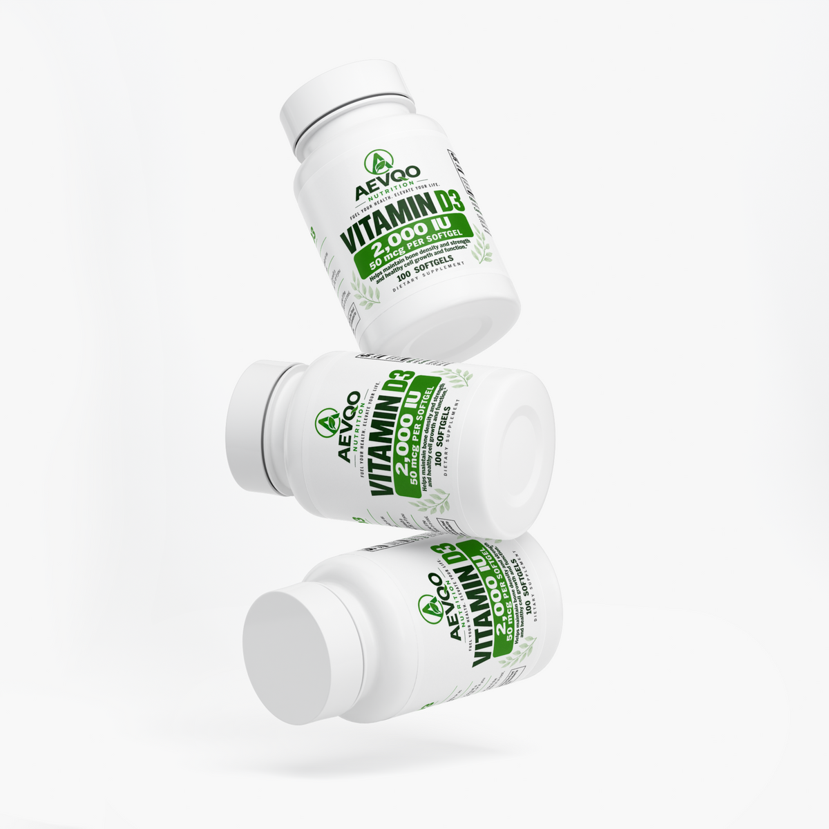 AEVQO Vitamin  D3 2,000 IU