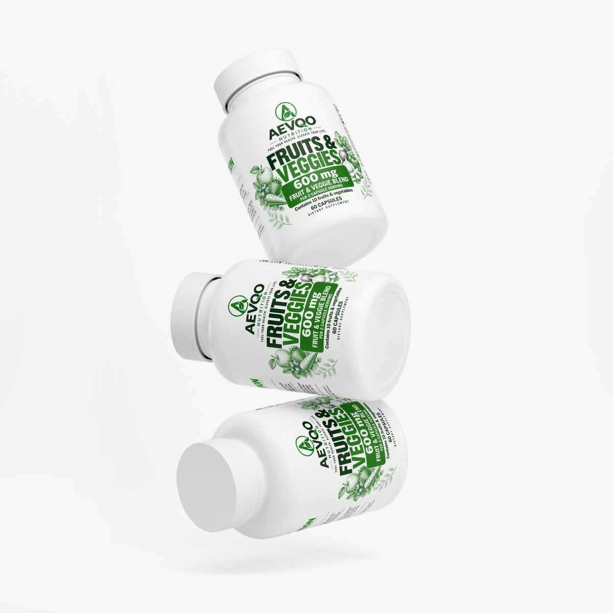 AEVQO Fruits and Veggies Blend 500 mg