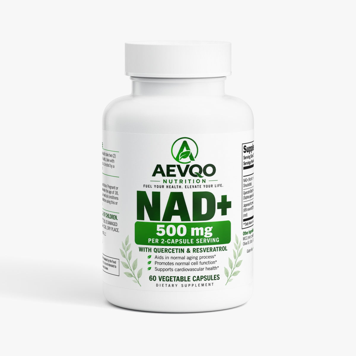 AEVQO 500mg of NAD+ (Nicotinamide Adenine Dinucleotide)